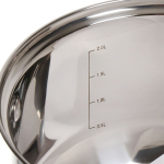 Кастрюля нерж, 2.5 л, с крыш, кругл, Катунь, Элис, КТ16-D-18, индукц