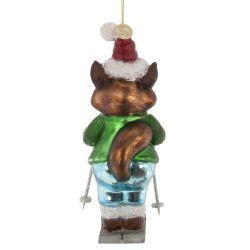 GAEM Украшение новогоднее "Енот", L6 W6,5 H15 см
