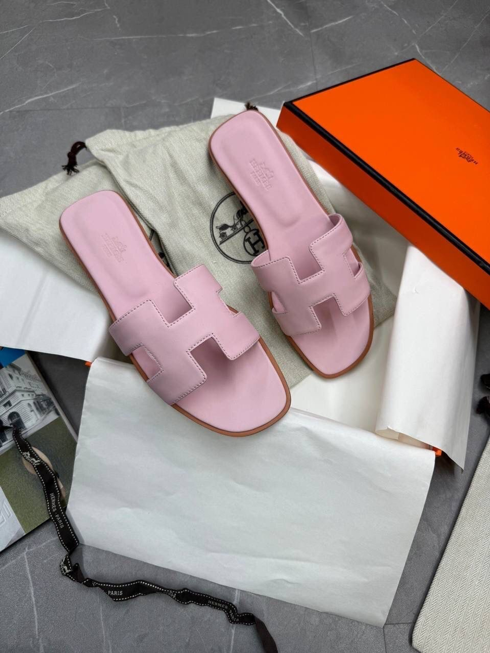 Шлепанцы Hermes