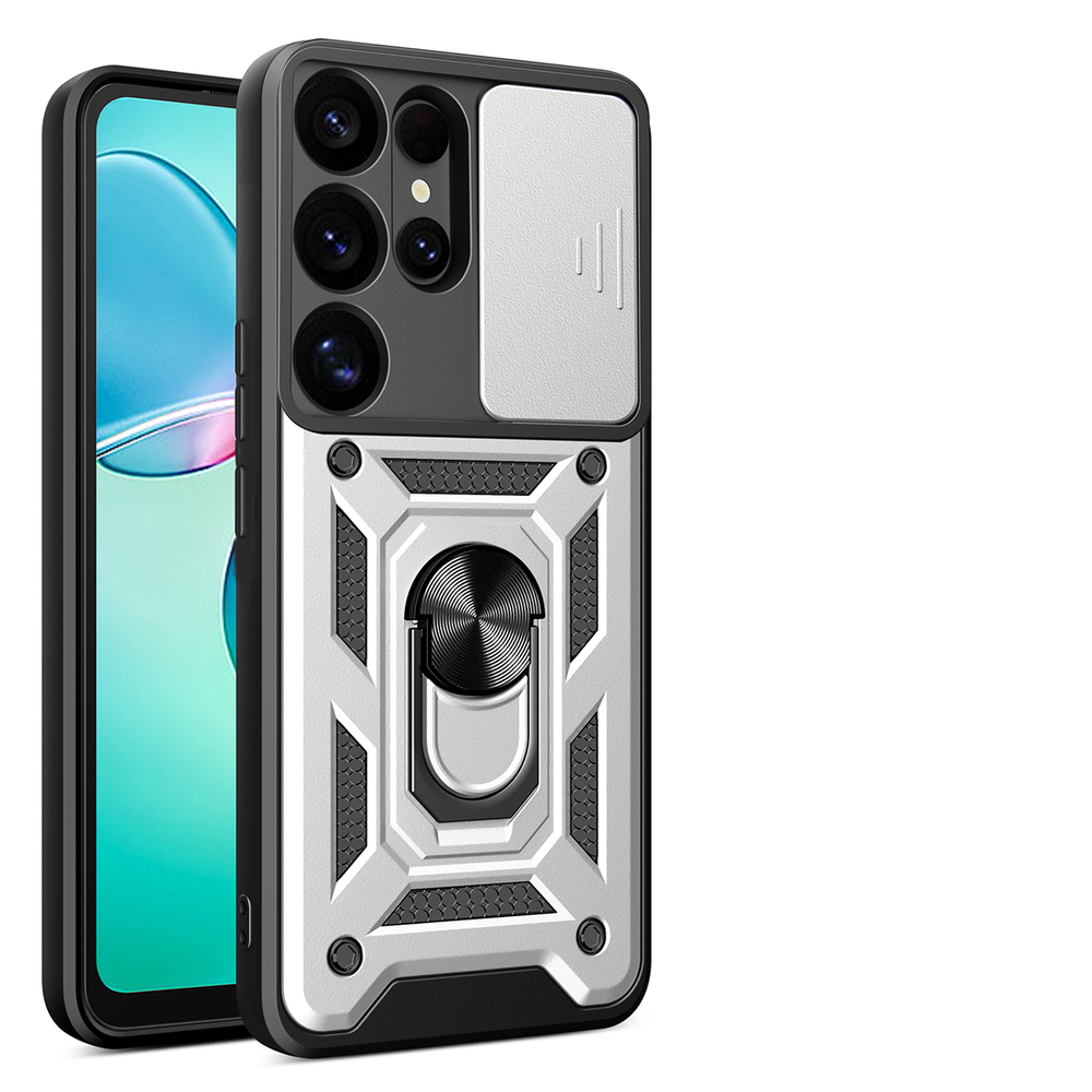 Чехол с кольцом Bumper Case для Samsung Galaxy S25 Ultra