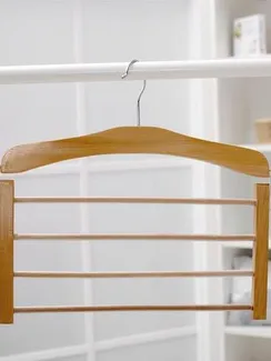 Вешалка для юбок и брюк многоуровневая Доляна, 4 перекладины, 39×34 см, сорт В