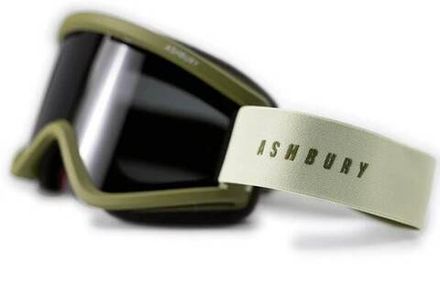 Маска ASHBURY BLACKBIRD CANVAS (DARK SMOKE LENS/YELLOW SPARE)