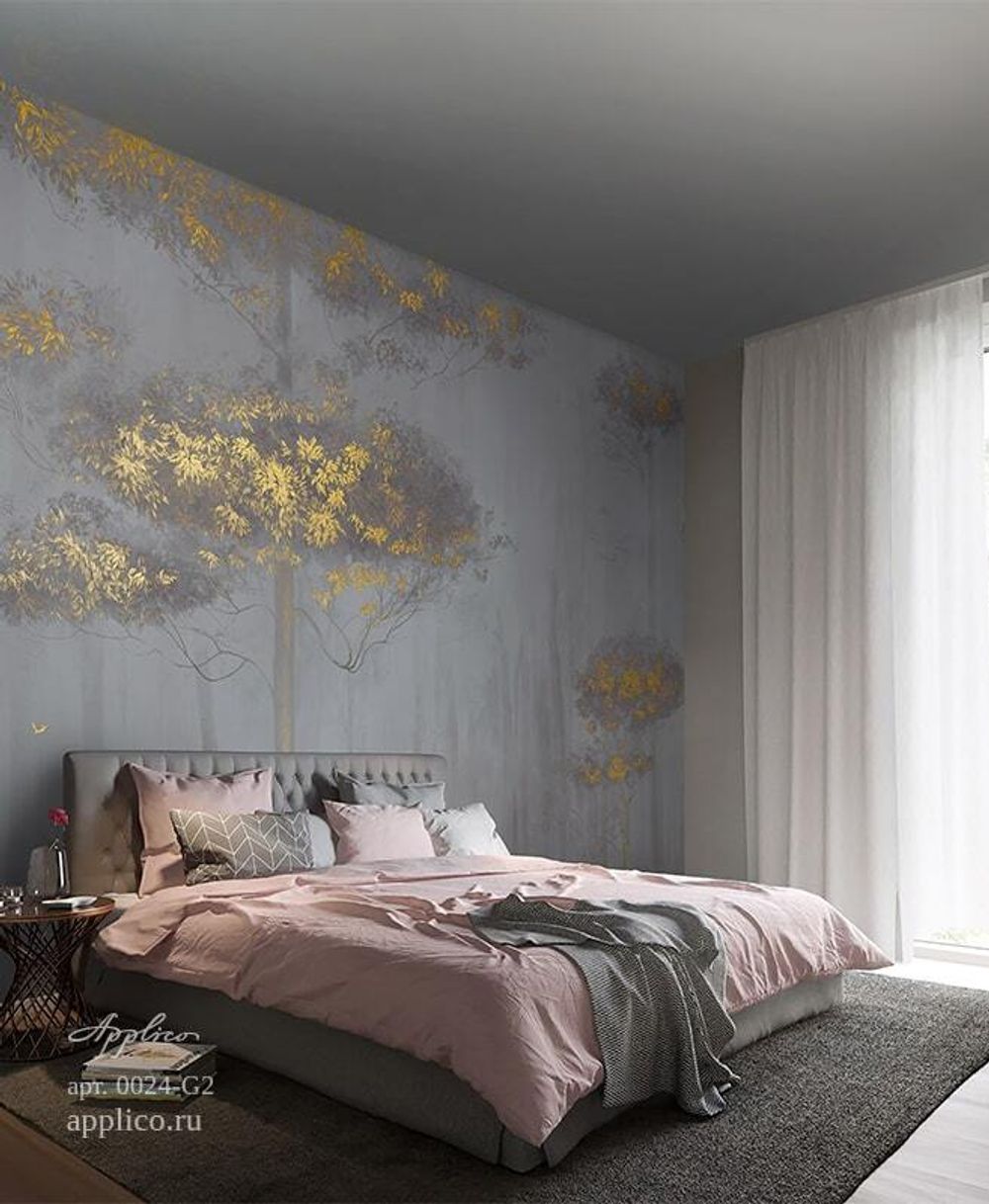 Бесшовная фреска Оро 0024-G2, 2,7 м (Ширина 4 м)