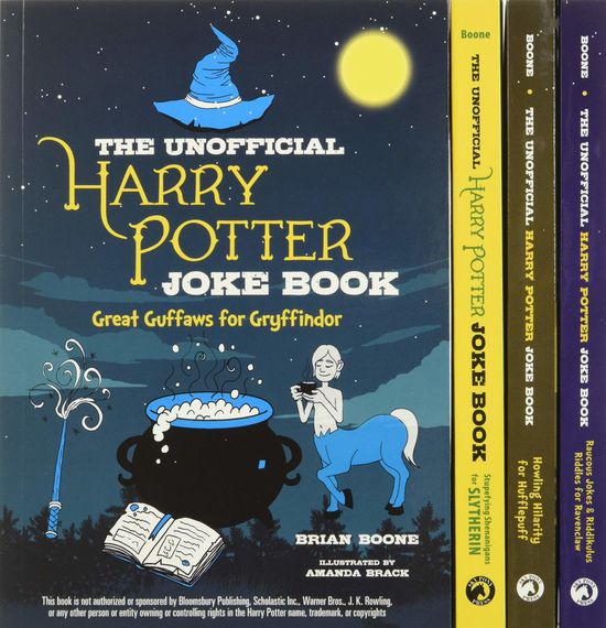 The Unofficial Harry Potter Joke Book 4-Book Box Set
