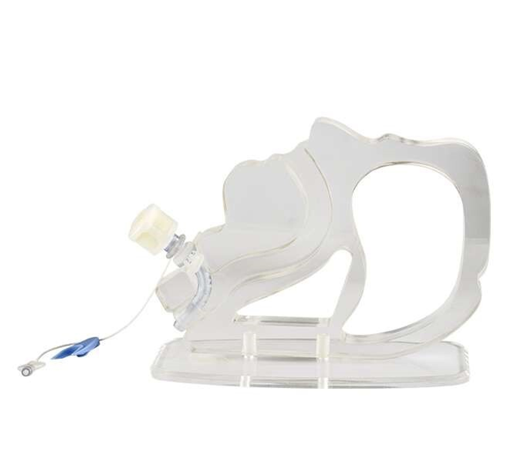 Тепловлагообменник для трахеостомы AEROvent + порт для аспирации + О2-порт