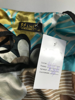 Платье на тонких бретелях, маркировка 40, визуально на 44/46 размер