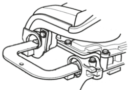 Набор фиксаторов распредвала для установки фаз ГРМ (RENAULT 2.0 IDE) JTC