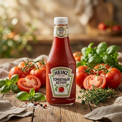 Кетчуп томатный п/б "Heinz" 800 мл (Россия)