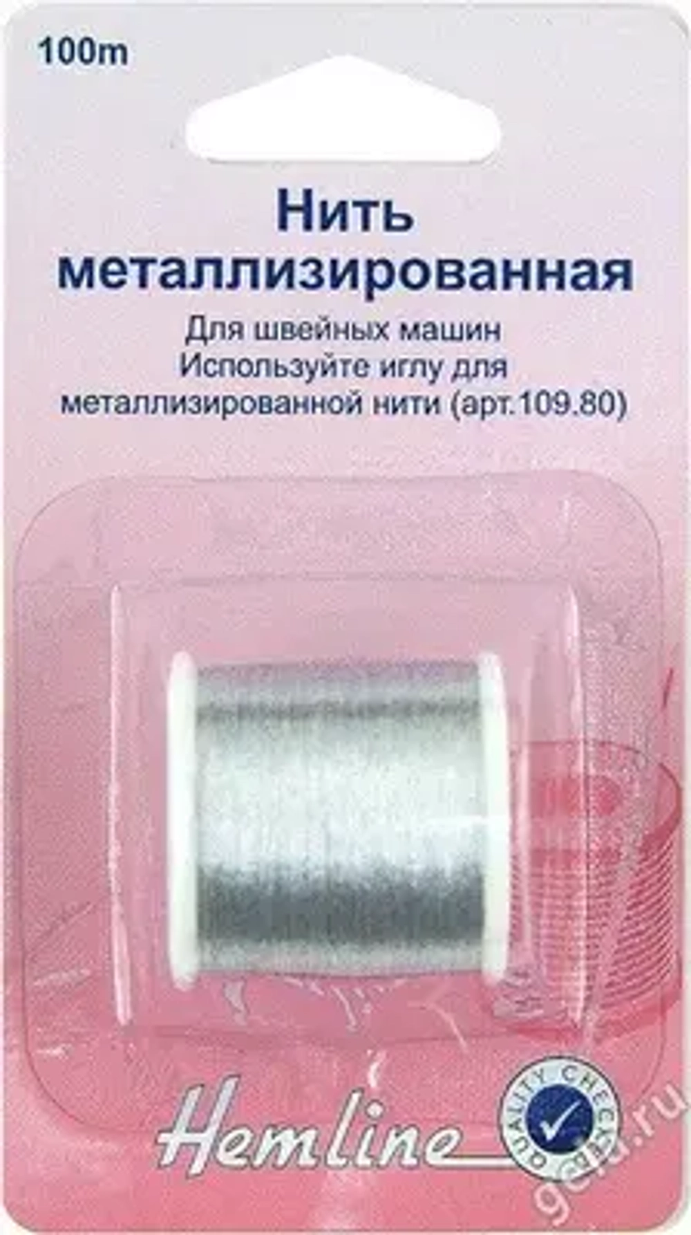 32 729 Нить металлизированная, 100 м