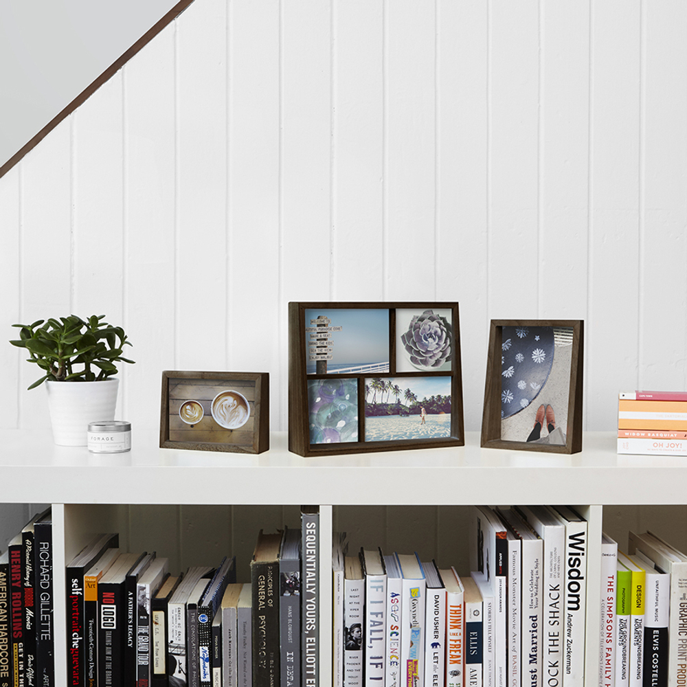 Рамка для фотографий edge 10x15 состаренный орех