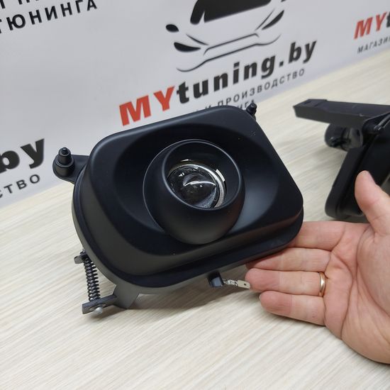 Противотуманные фары black для Mercedes E W210