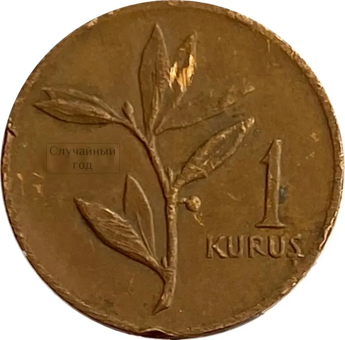 1 куруш 1963-1974 Турция