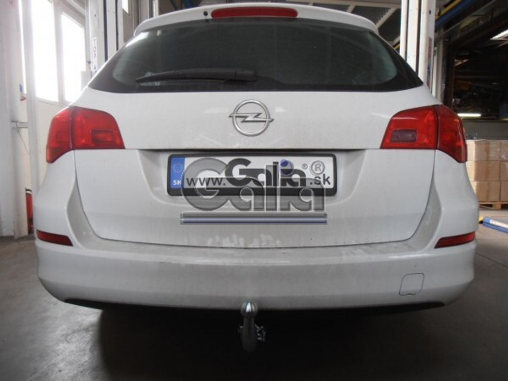 Фаркоп оцинкованный Galia O061A для Opel Astra J седан/универсал 2009-2015(паспорт и сертификат в комплекте)(без электрики)