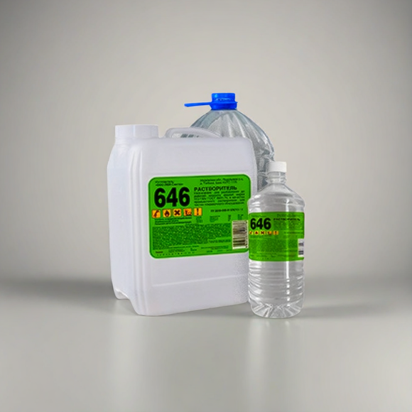 Р-646 Растворитель ЛКМ-Синтез(кузовной), ПНД ПРЕМИУМ