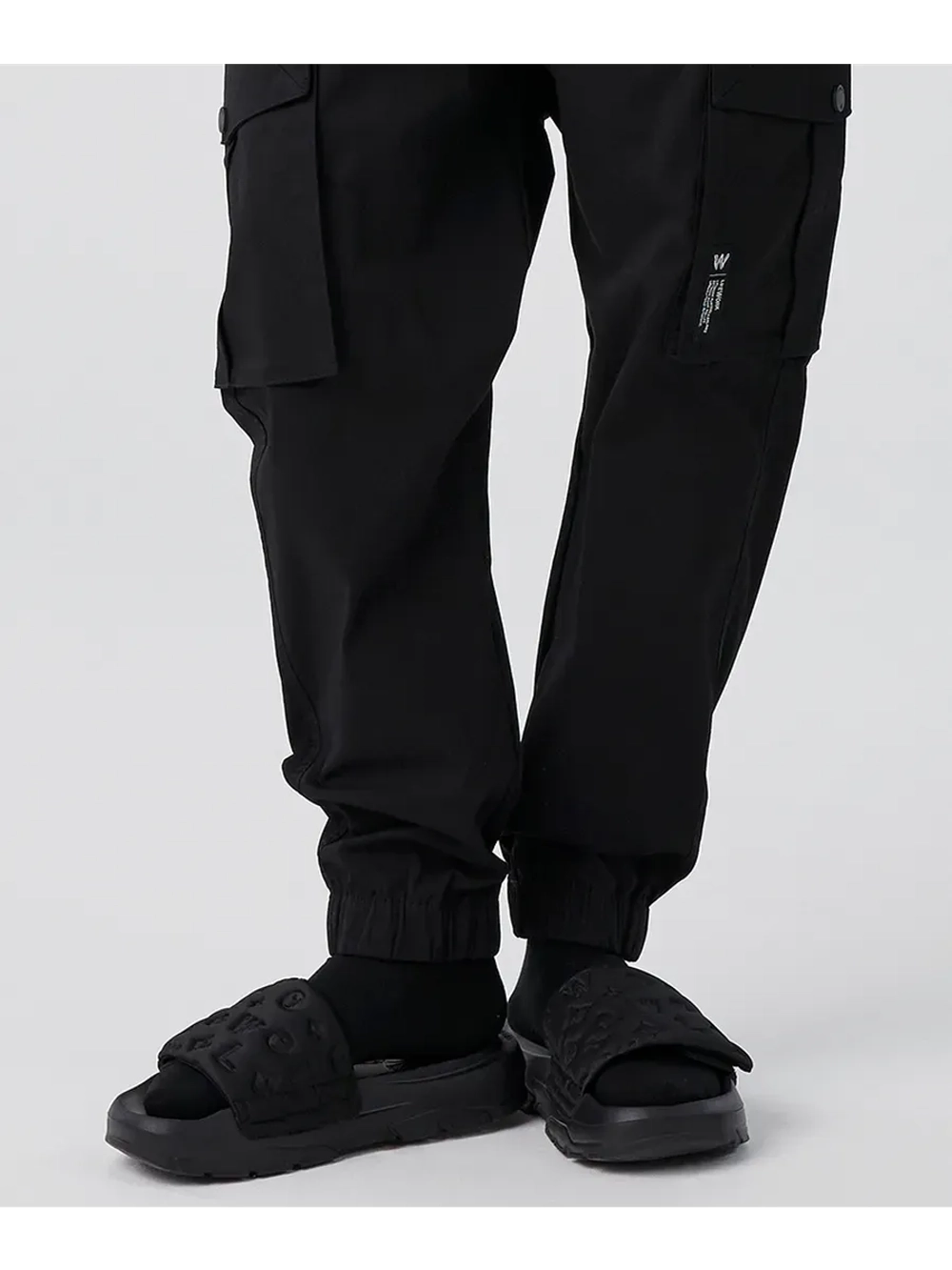 Шлепанцы на липучке spacerun (multi ladogram)