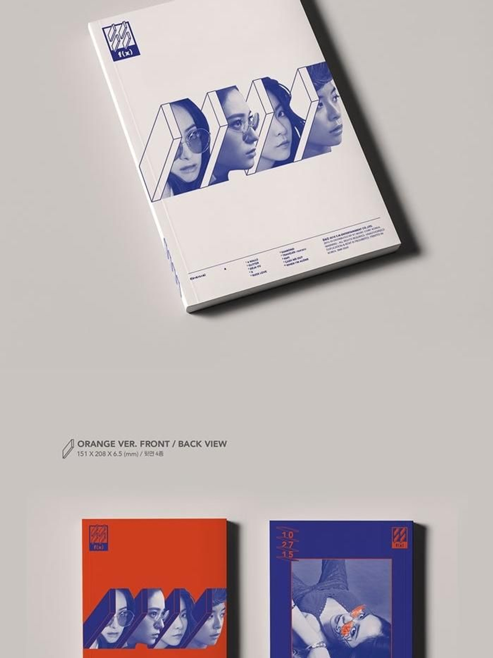 Альбом F(X) - 4 WALLS 4th Album