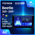 Teyes CC2 Plus 9"для Volkswagen Beetle A5 2011-2019