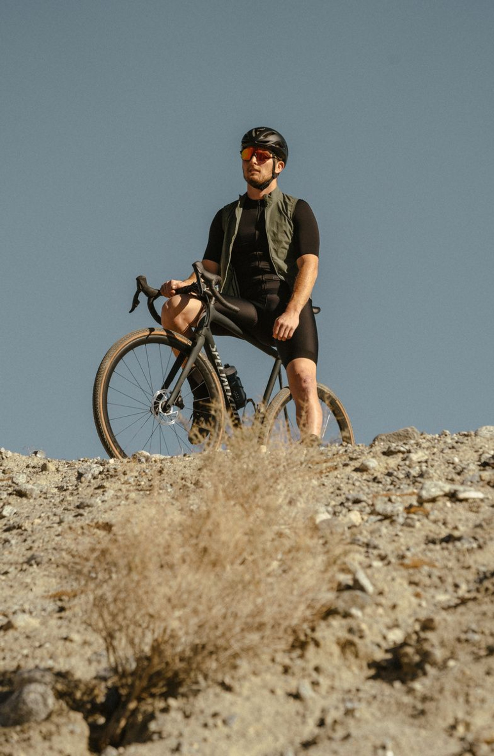 Спортивные очки 100% HYPERCRAFT SQ Soft Tact Black - HiPER Red Mirror Lens