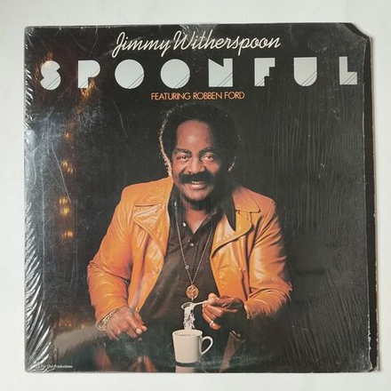 Винтажная виниловая пластинка LP Jimmy Witherspoon Spoonful (USA 1975)