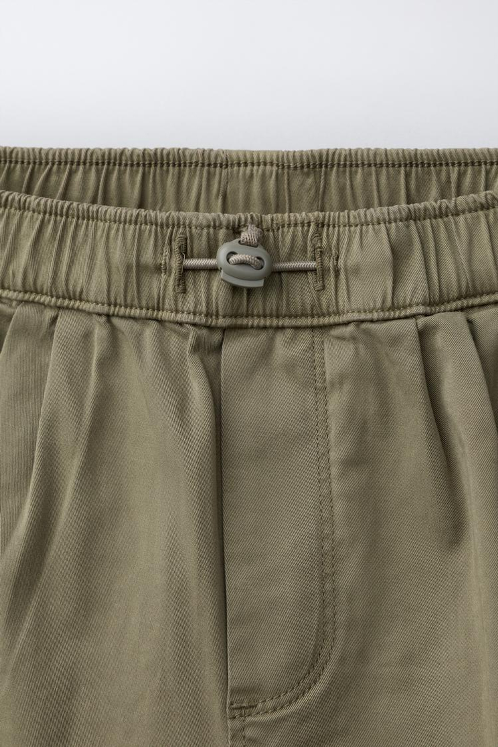 ZARA БРЮКИ КАРГО, ХАКИ