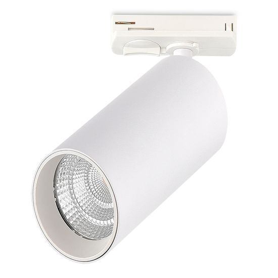 ST382.536.20.TRIAC Св-к трек. Белый LED 1*20W 3000K 1 800Lm Ra>90 24 IP20 DxH- 220V BASE