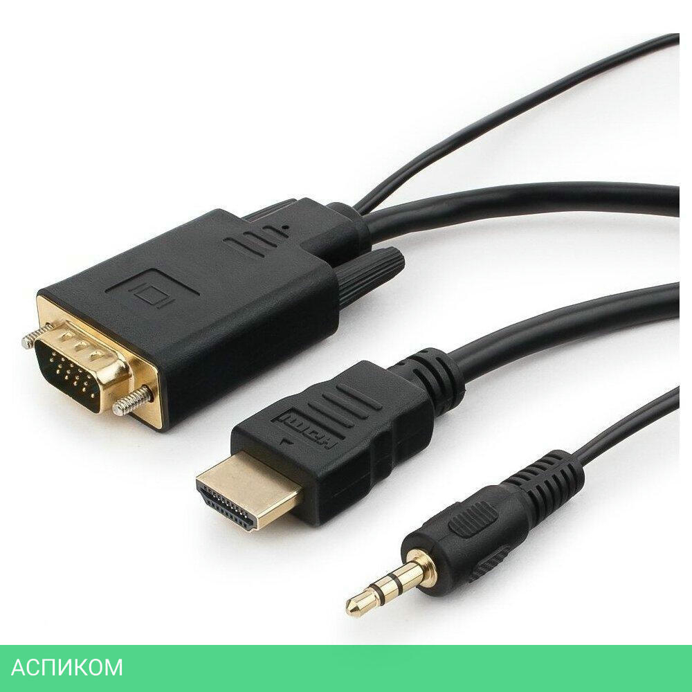 Кабель Cablexpert A-HDMI-VGA-03-6
