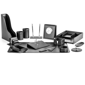 Настольный набор из кожи Cuoietto серии Business из 16 предметов (NBCB16)