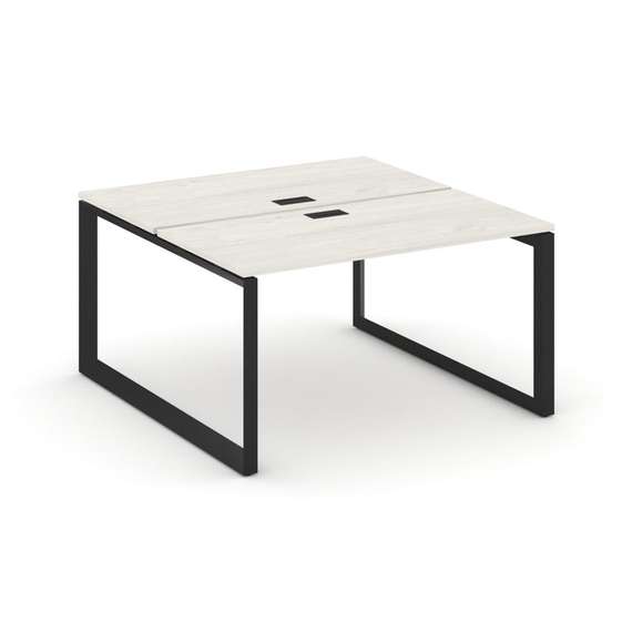 Style Project Рабочая станция двухсторонняя SN-59O.DRS-004 Дуб Наварра/Металл Черный/Черный Заглушка