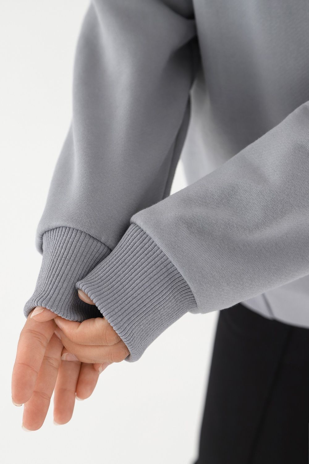 Джемпер для девочки Бомбер-1 Виотекс СЕРЫЙ