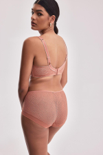 Коралловый бюстгальтер с мягкой +size чашкой Celeste (Размер: 75K) (Цвет: коралловый)