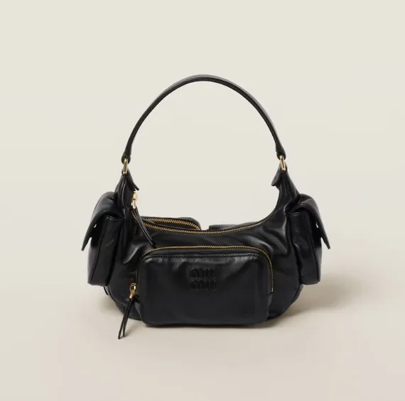 Женская сумка MIU MIU Pocket из кожи наппа