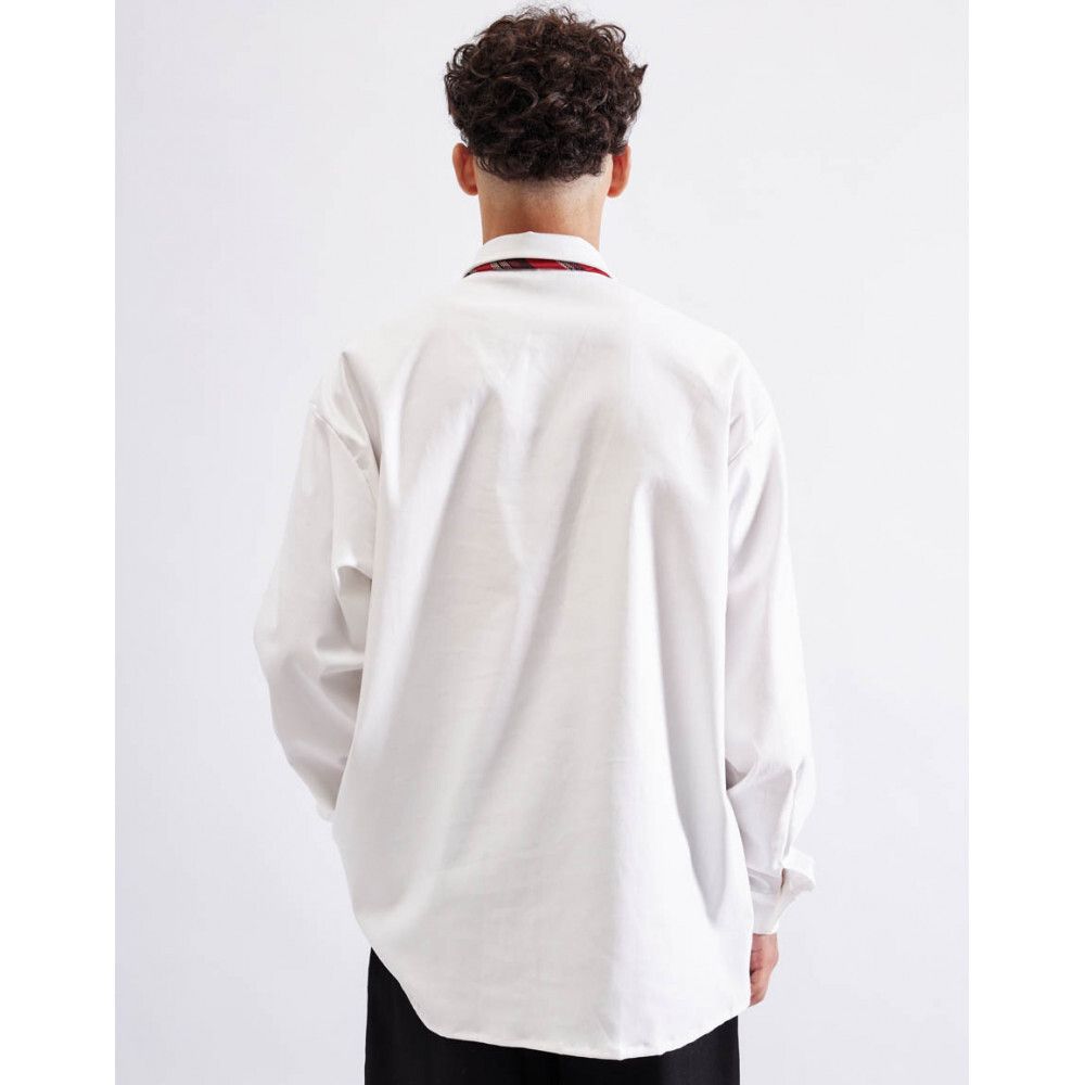 Рубашка БИЧ из хлопка плотная белая