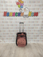 Коляска прогулочная Baballo Future 2024 розовый (черная рама)