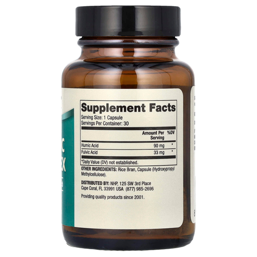 Dr. Mercola, комплекс гуминовых и фульвовых кислот, 30 капсул