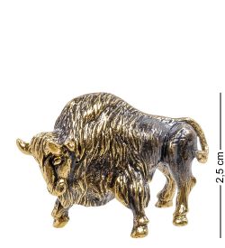Народные промыслы AM-2069 Фигурка «Бизон Сафари» (латунь)