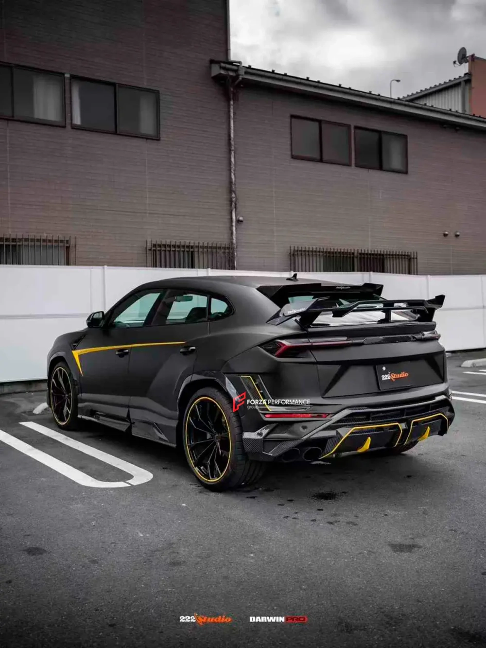 Карбоновый обвес для Lamborghini Urus 2018+ Ламборгини Урус