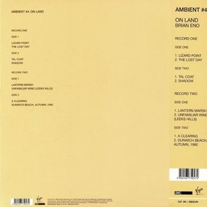 Brian Eno / Ambient 4: On Land (2LP)