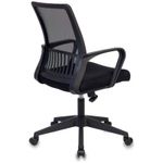 Кресло оператора Бюрократ MC-201, PL, спинка сетка черный, сиденье ткань-сетка черный TW-11, механизм качания