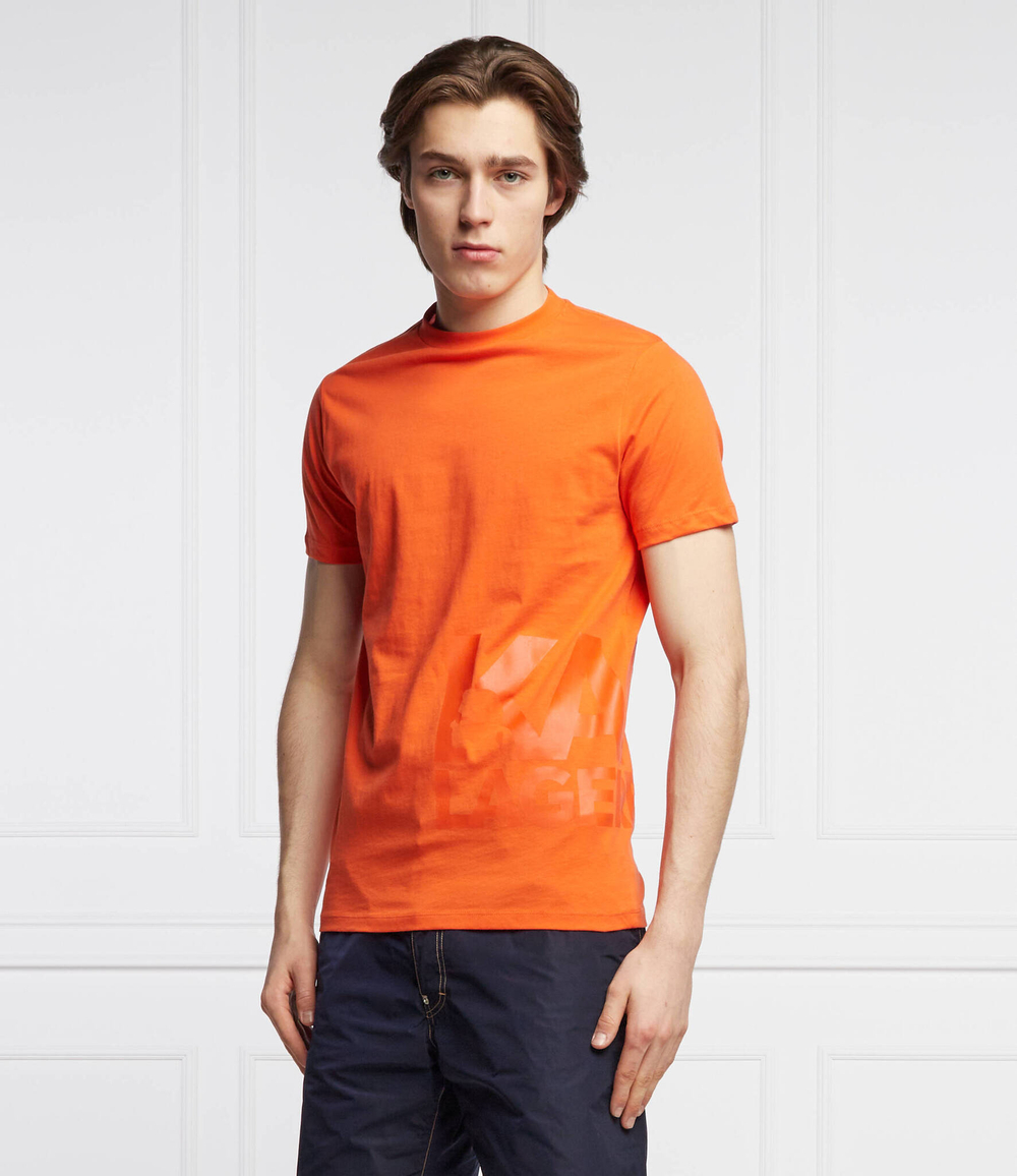 футболка Karl Lagerfeld - оранжевый(755085 521224)