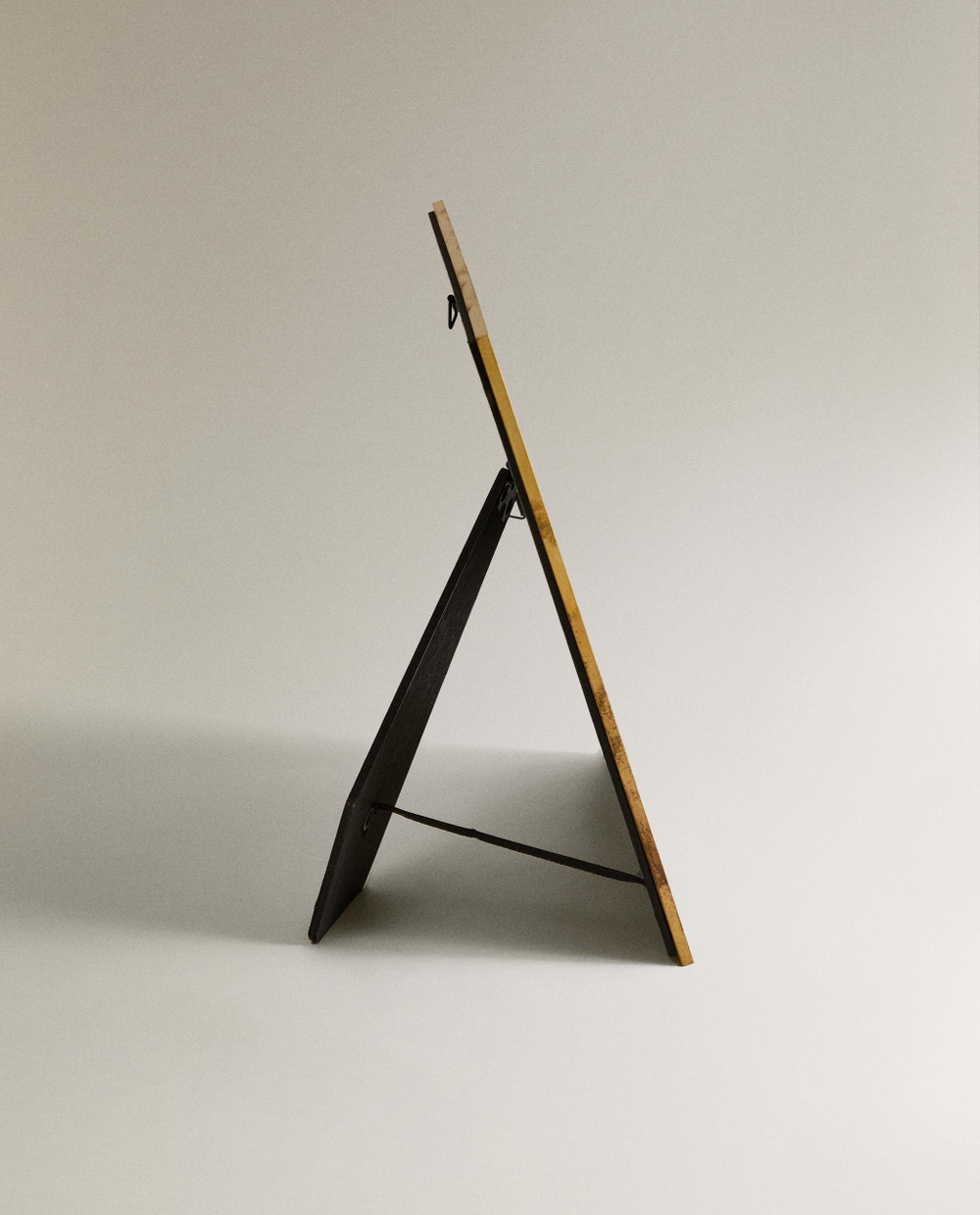 Zara Home Фоторамка из плетёной бумаги, цвет золотой, 21.4 см