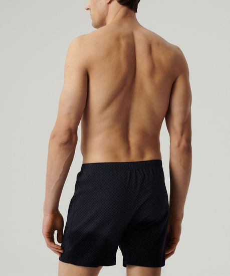 Трусы (2 шт) мужские семейные Atlantic 2MBX-073, хлопок, темно-синий + голубой