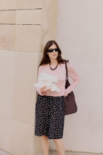 Лонгслив Роза, Розовый