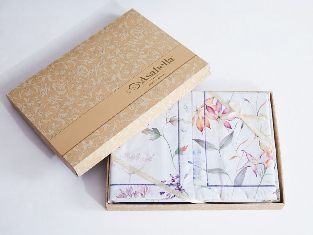 Постельное белье 1.5 спальное Asabella 2053-4s