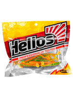 Виброхвост Helios Liny Catcher 2,35"/6 см Dark Star 12шт. (HS-5-047)