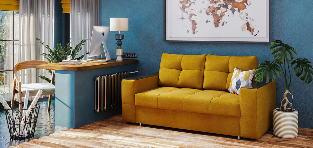 Сиэтл (22) еврокнижка с подушками Preria shadow, ВариантКроя1, Декор: Структурный кофе, <Р> /