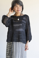 Пуловер спицами "Doodles"