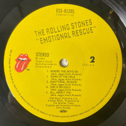 Винтажная виниловая пластинка LP The Rolling Stones Emotional Rescue (Japan 1980) (No Obi) Send It To Me