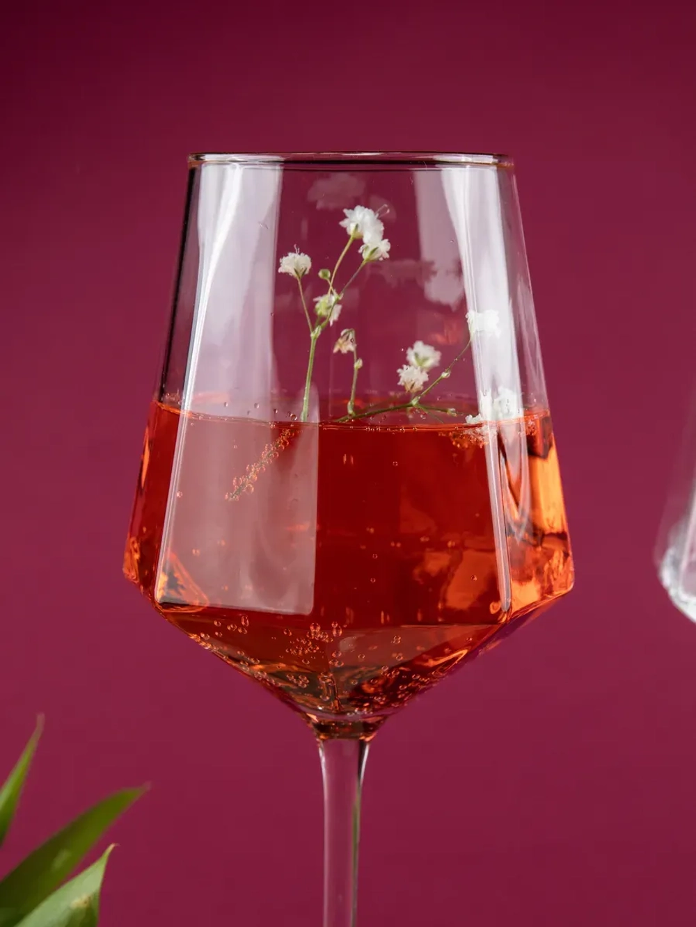 Бокалы для вина 2 шт с золотой каймой 430 мл