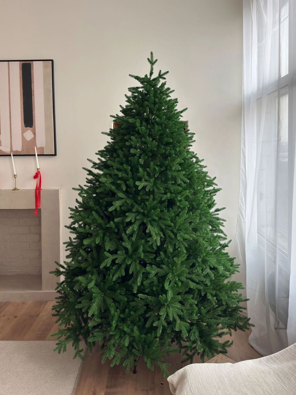 Ель искусственная «Лесная красавица» (Литая хвоя) 3 м