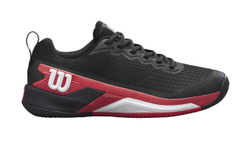 Мужские кроссовки теннисные Wilson Rush Pro 4.5 - черный